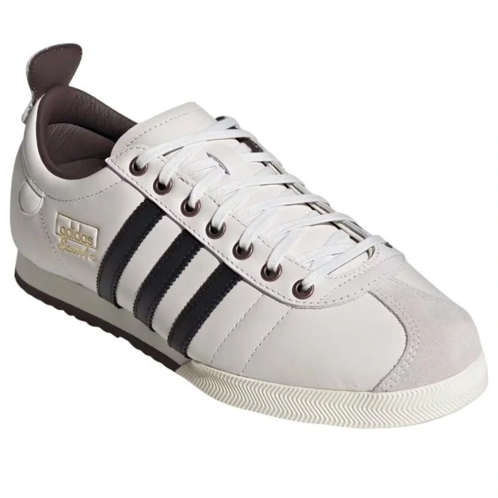 adidas [12] Samba 62 Premium Leather Sneakers Cloud White JQ5104 - Picture 6 of 6